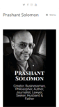 Mobile Screenshot of prashantsolomon.com